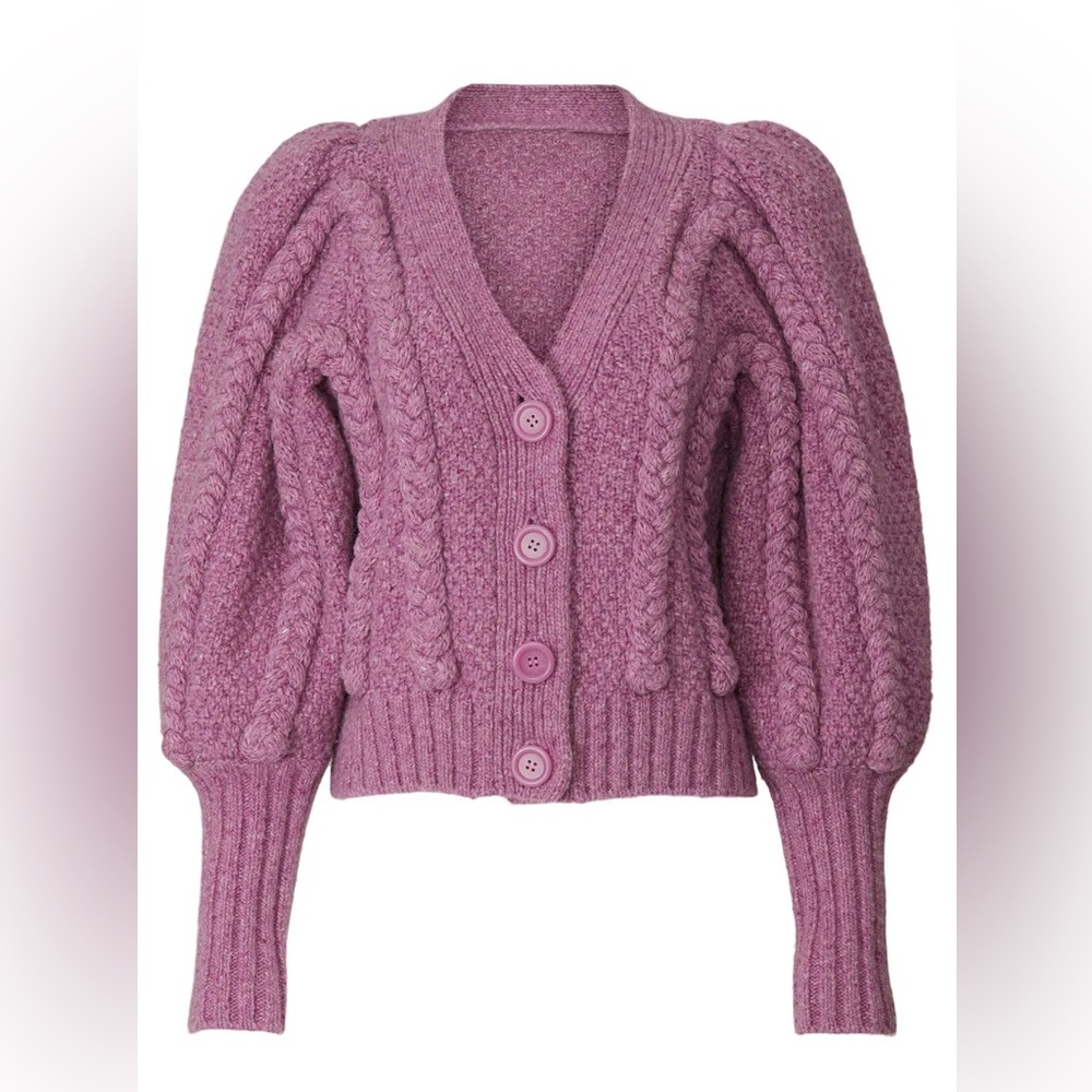 SEA Gaida Cardigan in Purple